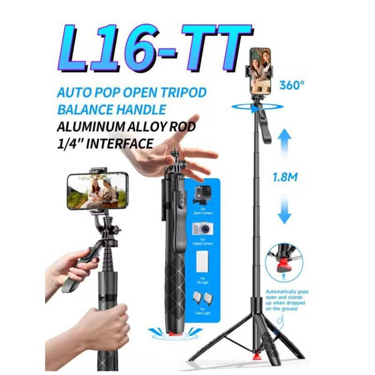 سه پایه همراه با ریموت پرتابل مدل L16TT